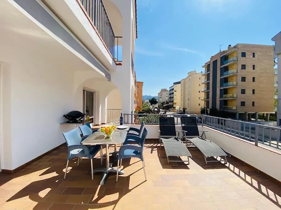 Apartamentos Aquarium 1B Terraza 25 M2 Roses Daire